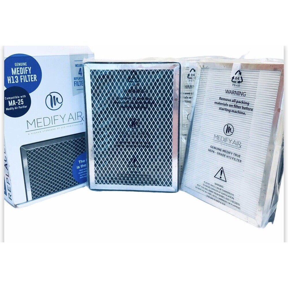 MA-25 H13 True HEPA Replacement Filter 3 Pack Compatible‎ with Medify MA-25